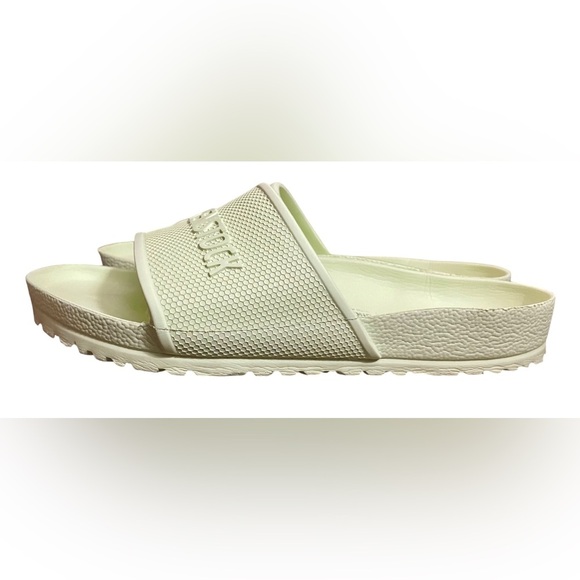 Birkenstock Barbados Slide Sandals Women’s US 10 10.5 Faded Lime Outdoor Comfort - Picture 1 of 11